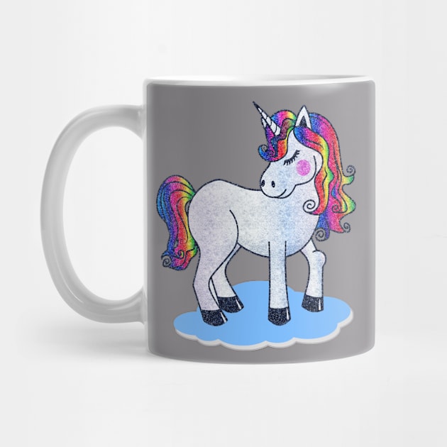 Unicorn colorful cloud gifts by albaley